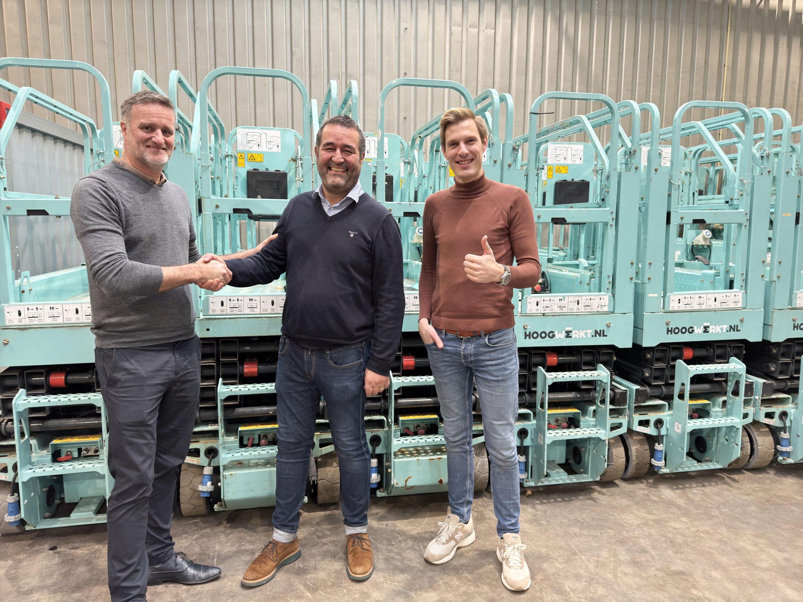 Hoogwerkt breidt elektrische verhuurvloot uit.